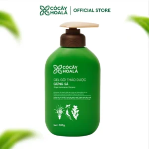 Dầu Gội Xả Hữu Cơ Gừng Sả Cỏ Cây Hoa Lá 500G