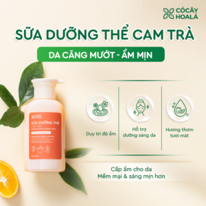 Sữa Dưỡng Thể Cỏ Cây Hoa Lá 300G