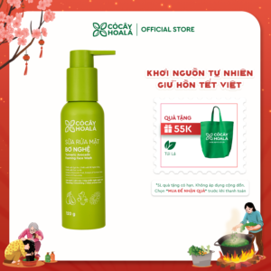 Sữa Rửa Mặt Bơ Nghệ Cỏ Cây Hoa Lá 120g