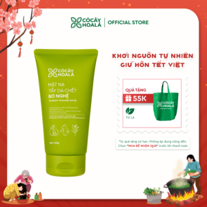 Mặt Nạ Tẩy Da Chết Bơ Nghệ Cỏ Cây Hoa Lá 150G