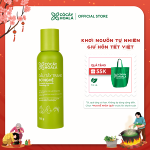 Dầu Tẩy Trang Bơ Nghệ Cỏ Cây Hoa Lá 120ml