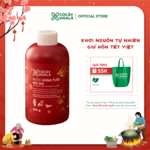 Nước Gừng Tươi Mùi Già Cỏ Cây Hoa Lá 300G